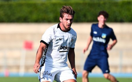 Beşiktaş ilk hazırlık maçını 2 golle kazandı!
