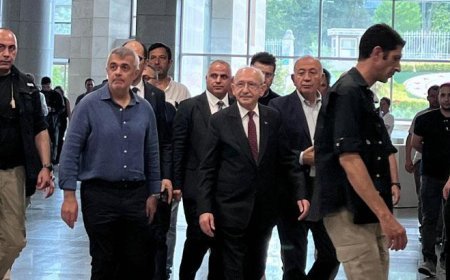 Kılıçdaroğlu, Deniz Göktaş'a destek için adliyede