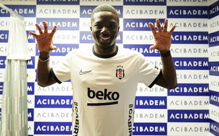 Beşiktaş'ın yeni transferi Kassoum Ouattara, ilk idmanına çıktı!