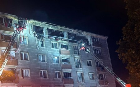 Tekirdağ'da apartman dairesinde patlama ve yangın: 2 ölü, 2 yaralı