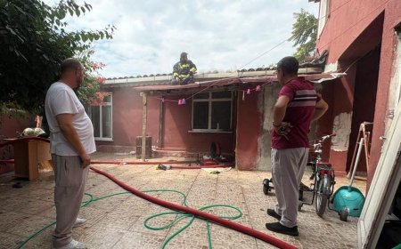 Çorlu'da ev yangınında 1 kişi dumandan etkilendi