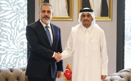 Dışişleri Bakanı Hakan Fidan, Katar Başbakanı Al Sani ile görüştü