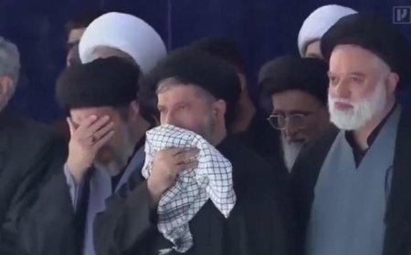 İran'da Hamaney'e tarihi veda! Üç oğlu gözyaşı döktü... Gözler tek bir ismi aradı