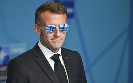 Fransa Cumhurbaşkanı Macron neden güneş gözlüğü takıyor? Sırrı ortaya çıktı