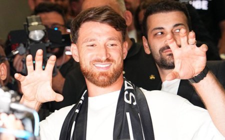 Salih Özcan Beşiktaş'ta! 'Dört gözle bekledim'