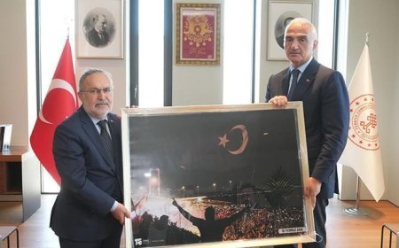 Bakan Ersoy, 15 Temmuz Derneği heyetini ağırladı! Milli hafızayı güçlendirecek çalışmalar masaya yatırıldı
