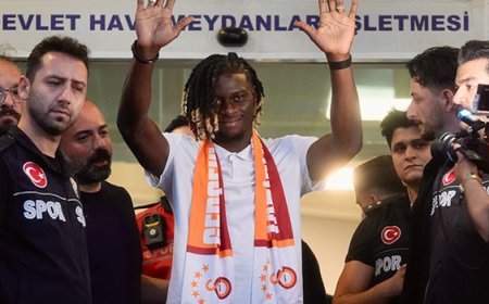 Lesley Ugochukwu, Galatasaray için İstanbul'da!