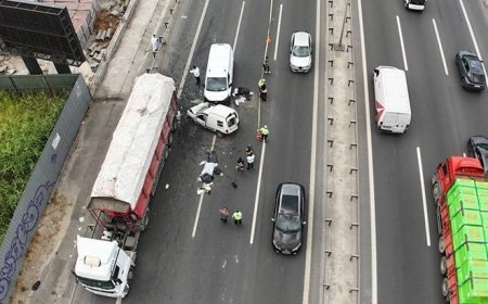 Bahçelievler'de zincirleme trafik kazası! 1 kişi öldü