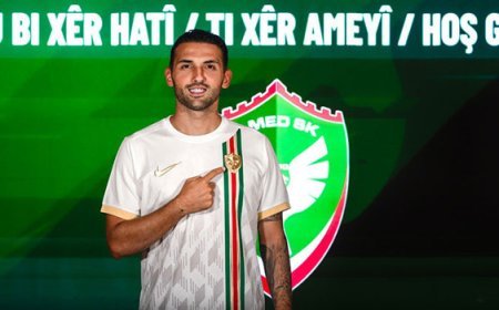 Amed Sportif Faaliyetler, Umut Meraş'ı transfer etti!