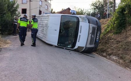 Bursa’da feci kaza! Tarım işçilerini taşıyan minibüs devrildi: Çok sayıda yaralı var