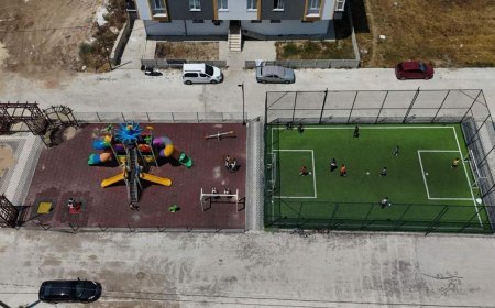 Tekirdağ Büyükşehir Belediyesi'nin Kapaklı'ya yaptığı park hizmete açıldı