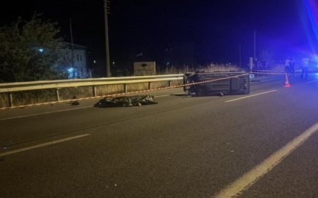 Kütahya'da feci kaza: Motosikletle elektrikli bisiklet çarpıştı; 1 ölü, 1 yaralı