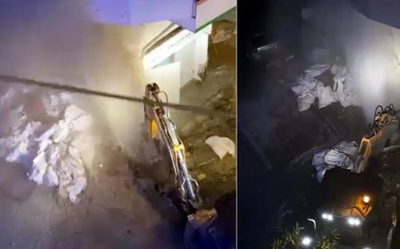 Çalışmada ana boru patladı, 4 mahalle susuz kaldı