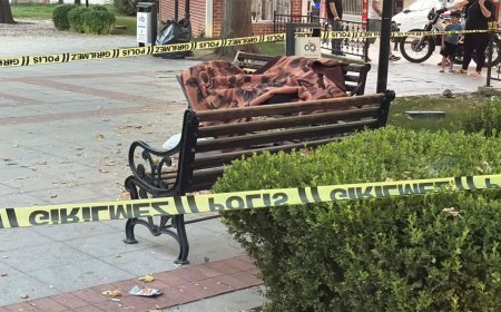 Çorlu'da parkta ölü bulundu
