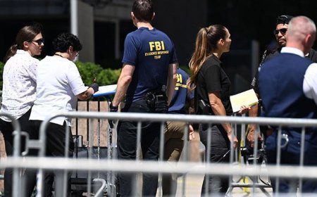 New York'ta ICE ve FBI binası önünde saldırı düzenleyen şüpheli gözaltına alındı