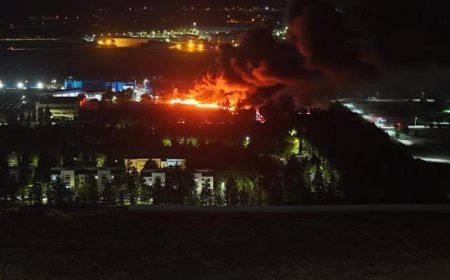 Eskişehir TEI'de yangın! Savunma Sanayii Başkanı Haluk Görgün: Kontrol altına alındı
