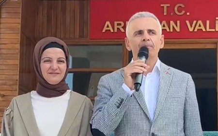 Vali Mehmet Vali Çiçekli, Ardahan'a veda etti