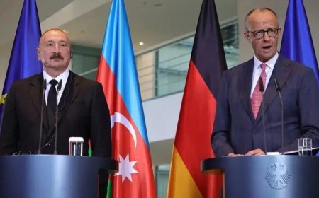 Almanya ve Rusya Bakü'de gizlice mi görüştü? Aliyev: Topraklarımız bizden habersiz kullanıldı