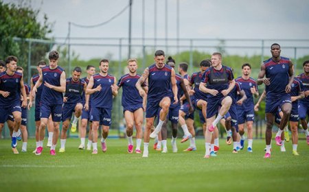 Trabzonspor'un Avusturya kampı kadrosu belli oldu!