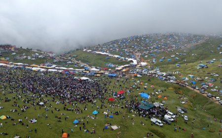 Trabzon 205. Geleneksel Sis Dağı Kültür Şenlikleri'ne yoğun katılım