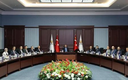 Erdoğan başkanlığındaki AK Parti MYK toplantısı sona erdi