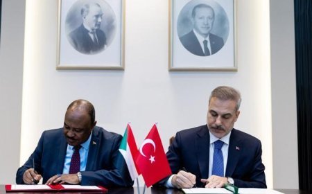 Türkiye ile Sudan arasında işbirliğine ilişkin mutabakat zaptı imzalandı