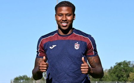 Trabzonspor'un yeni transferi Cabral: Hayallerimin takımı Manchester City