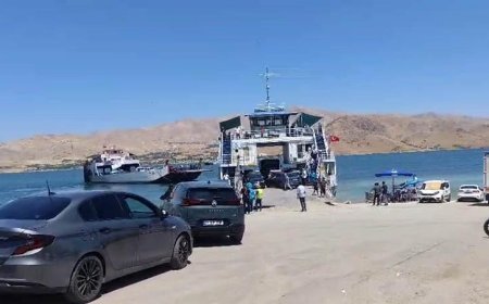Keban Baraj Gölü’nde feribotta panik! İskeleye yanaşacağı sırada yakıtı bitti, rüzgârla sürüklendi