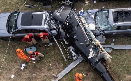 Arjantin'de korkunç helikopter kazası! Çok sayıda can kaybı var
