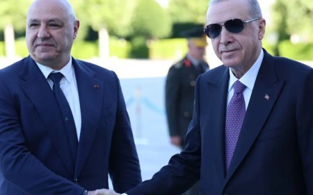 Lübnan Cumhurbaşkanı Ankara'da. Erdoğan: İsrail insanlık suçu işiyor
