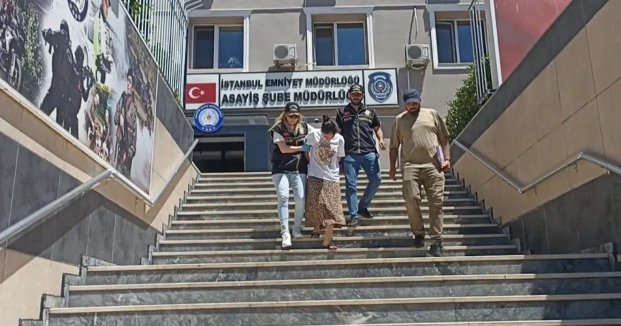 157 suç kaydı bulunan hamile firari yakalandı. 8'inci çocuğuna hamile çıktı