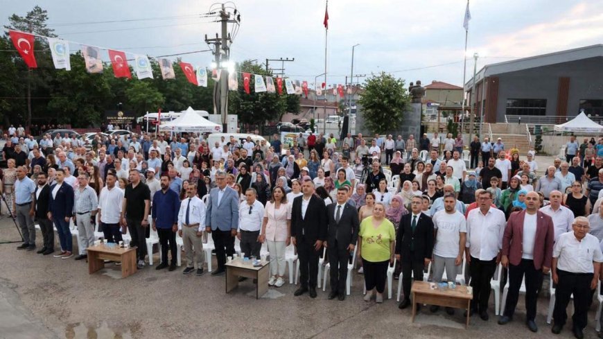 Tekirdağ'da 10'uncu 'Hasat Bayramı' Saray'da kutlandı