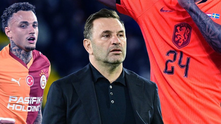 Galatasaray'da kanat transferinde rota yine Hollanda Milli Takımı!