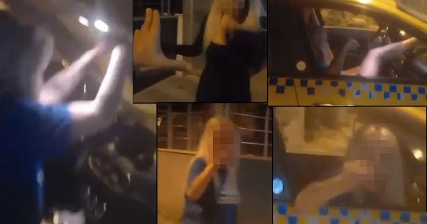 Sinema oyuncusu taksicilik yapıyordu, müşteri saldırdı, taksici zor anlar yaşadı