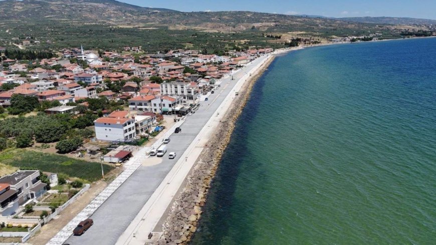 Eriklice sahilinde modern dönüşüm