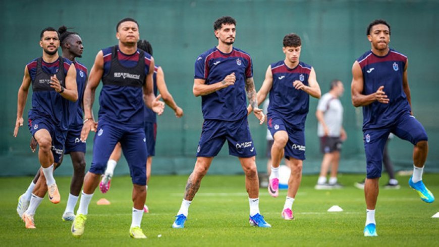 Trabzonspor'da yeni sezon hazırlıkları sürüyor