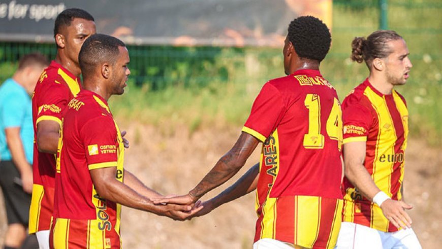 Göztepe'den hazırlık maçında 2 gollü galibiyet!