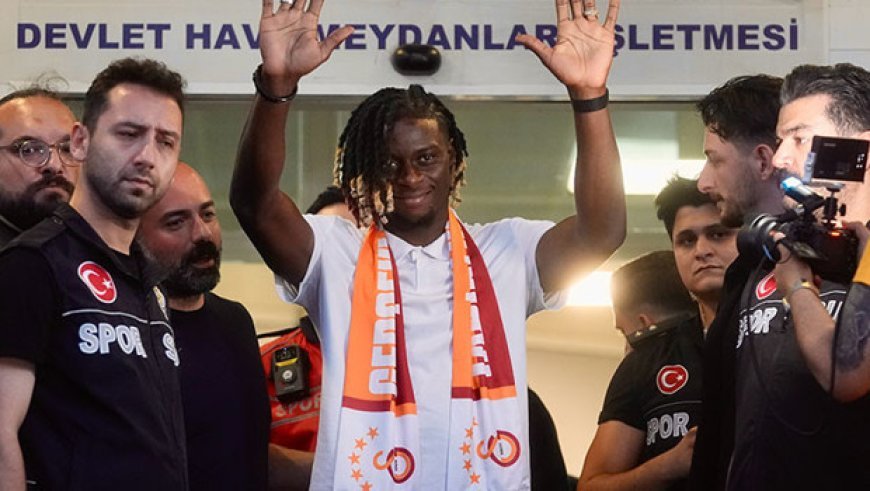 Lesley Ugochukwu, Galatasaray için İstanbul'da!