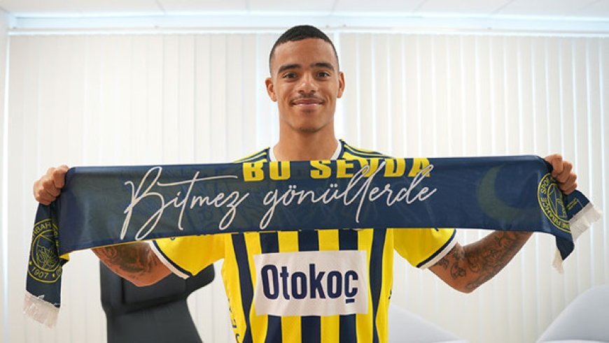 Fenerbahçe, Mason Greenwood'u resmen duyurdu! Formayı giydi, taraftara seslendi