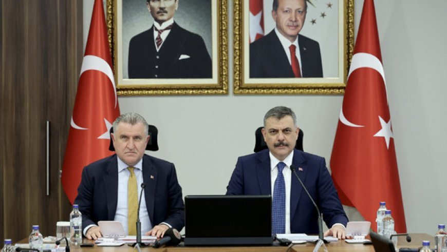 Bakanlar Çiftçi ile Bak, Spor Güvenliği Toplantısı’nı gerçekleştirdi