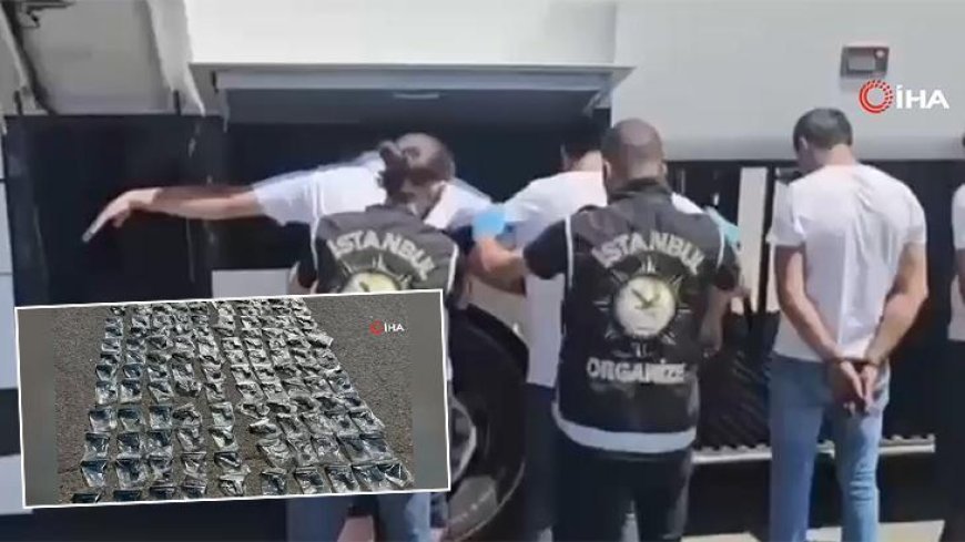 İstanbul'da durdurulan otobüsten cephanelik çıktı