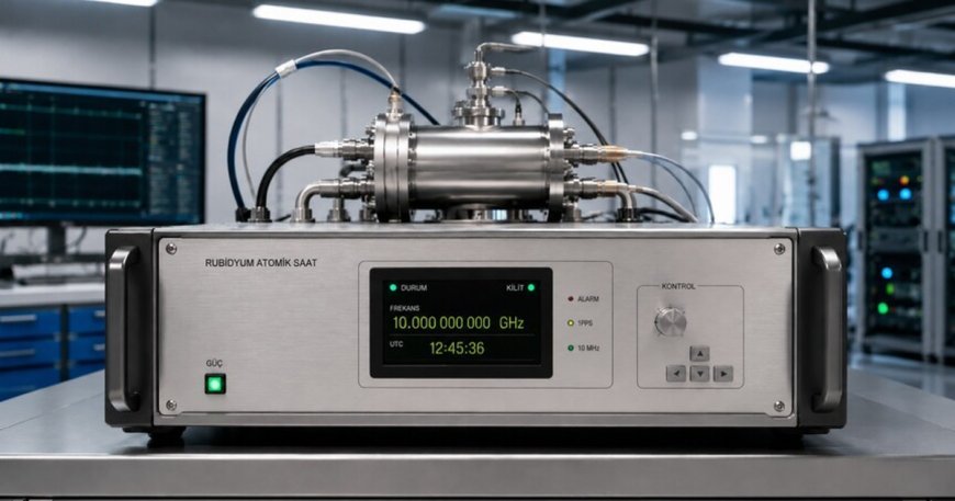 Türkiye'nin yerli atomik saati uzaya fırlatıldı