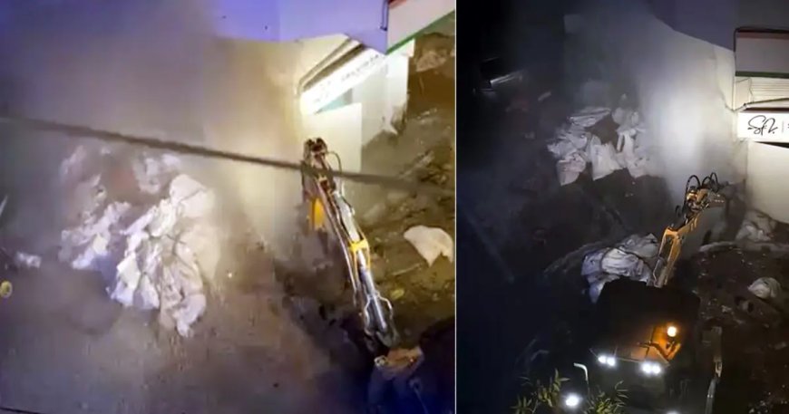 Çalışmada ana boru patladı, 4 mahalle susuz kaldı