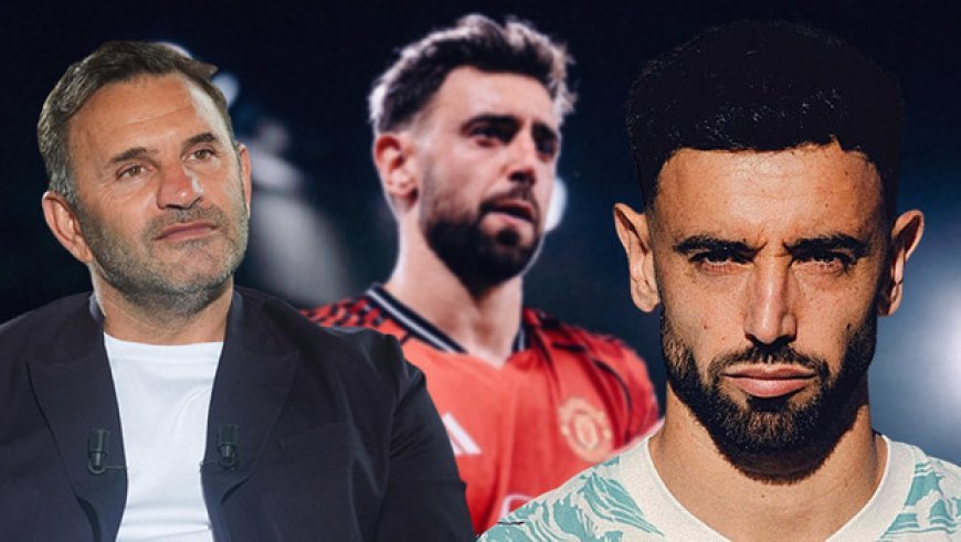 Galatasaray'a transferde Bruno Fernandes müjdesi!