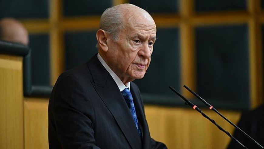 Son dakika... MHP lideri Bahçeli'den 'yeni parti' açıklaması