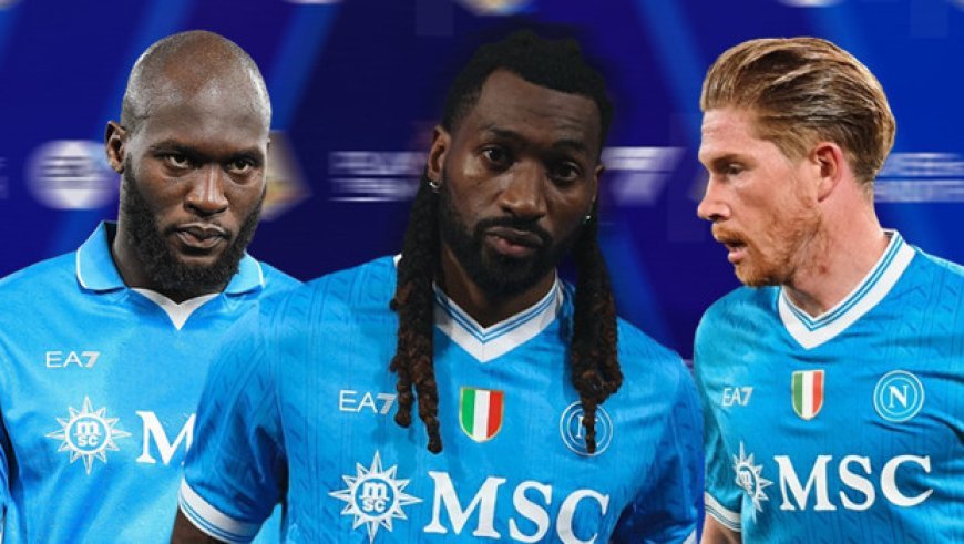 Süper Lig devleriyle anılıyorlardı! Napoli'den Lukaku, Kevin De Bruyne ve Anguissa açıklaması