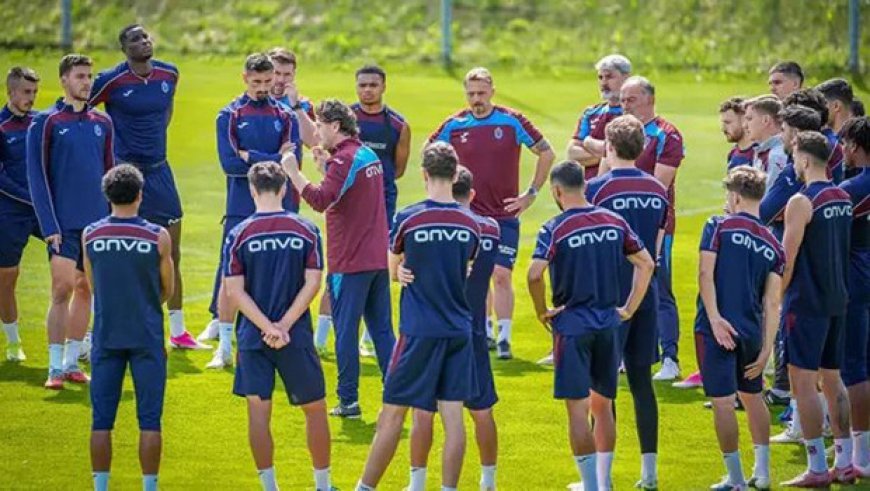 Trabzonspor, ilk hazırlık maçına çıkıyor!
