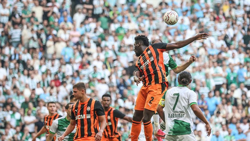 Arda Turan'ın Shakhtar'ı ile Bursaspor yenişemedi!