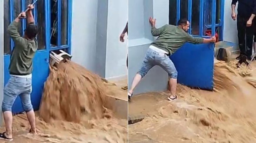 Kastamonu'da şiddetli sağanak hayatı felç etti! Cide'de sel suları 1 metreyi buldu, çok sayıda ev ve iş yerini su bastı