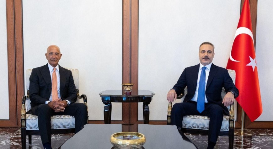 Dışişleri Bakanı Hakan Fidan, ABD'nin Ankara Büyükelçisi Barrack'ı kabul etti